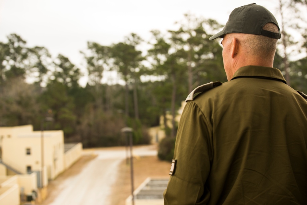 Israel Defense Forces leaders visit Camp Lejeune