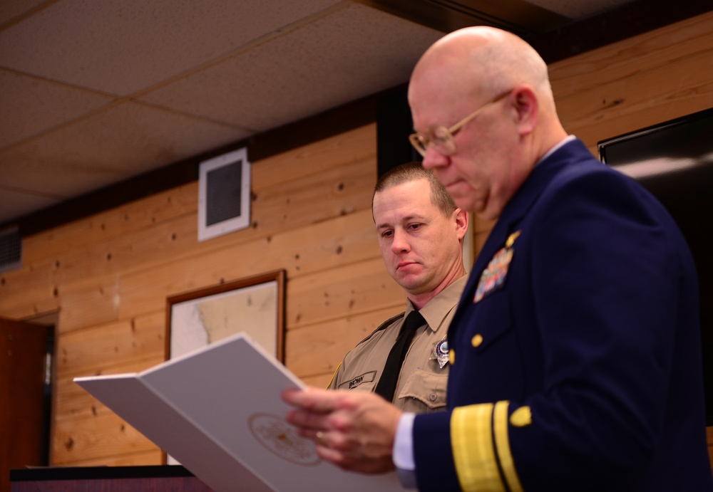 Coast Guard presents Gold Life Saving Medal in Oregon