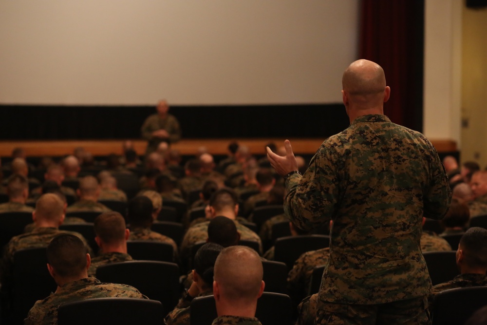 Gen. John Paxton visits Parris Island