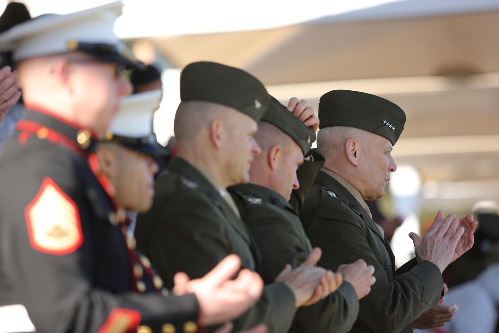 Gen. John Paxton visits Parris Island