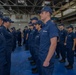 Coast Guard uniform inspection