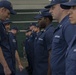 Coast Guard uniform inspection