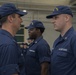 Coast Guard uniform inspection