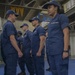 Coast Guard uniform inspection