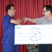 Coast Guard presents check to Hawaii-Pacific Combined Federal Campaign