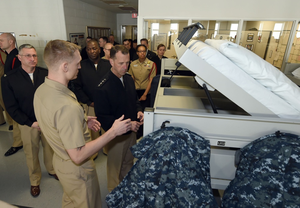 CNO, MCPON visit to RTC