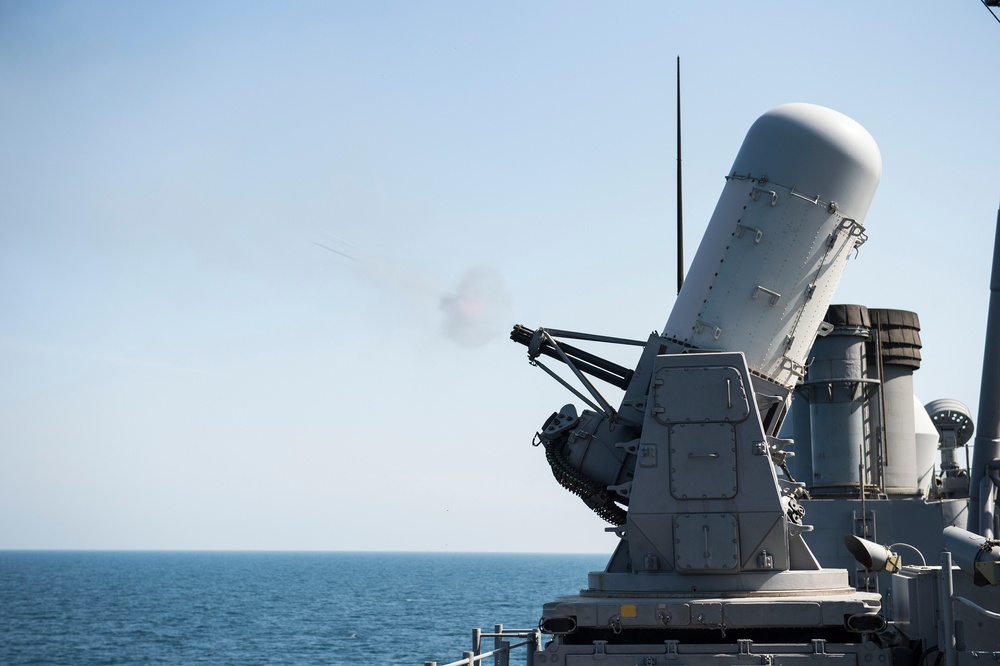 USS Anzio live-fire exercise