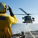 Flight operations aboard USS Gonzalez