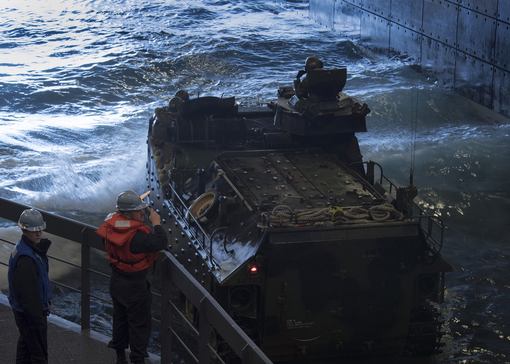 USS Somerset (LPD 25) - Exercise Iron Fist 2016