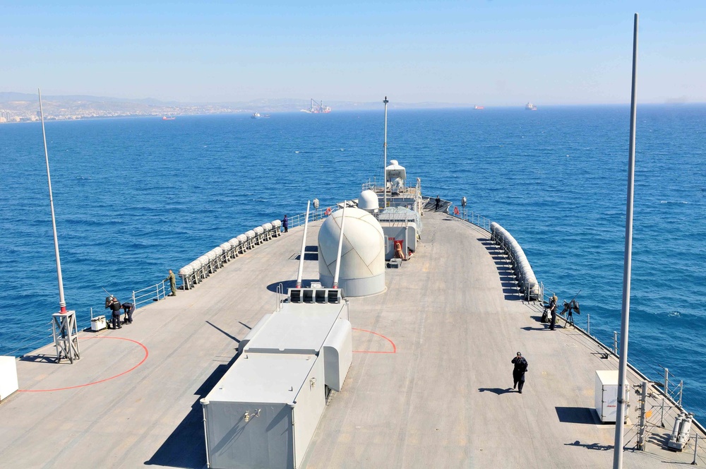 USS Mount Whitney port visit