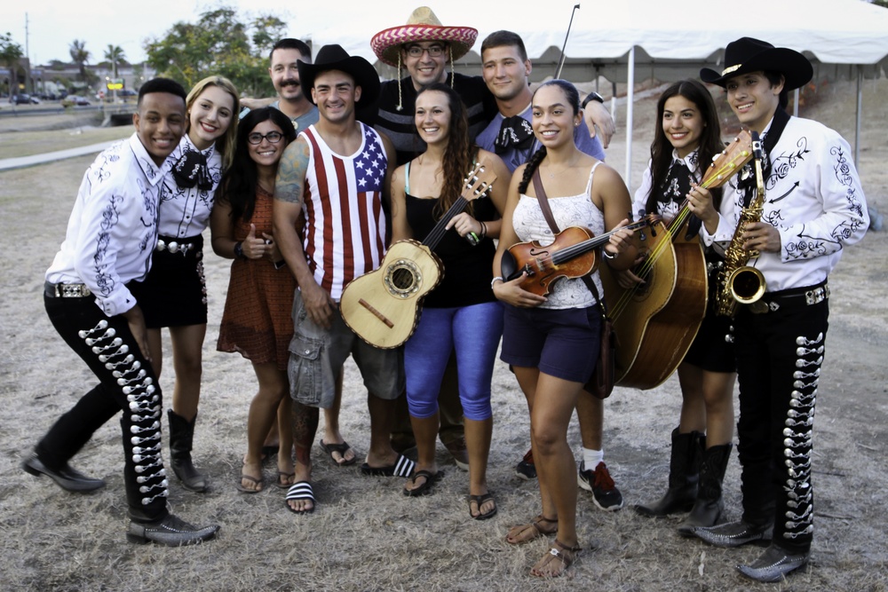 International artists showcase musical talent for troopers at GTMO