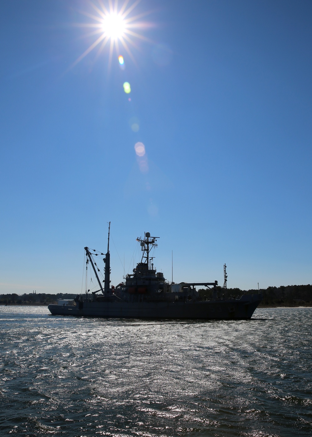 USNS Grapple deploys to Africa