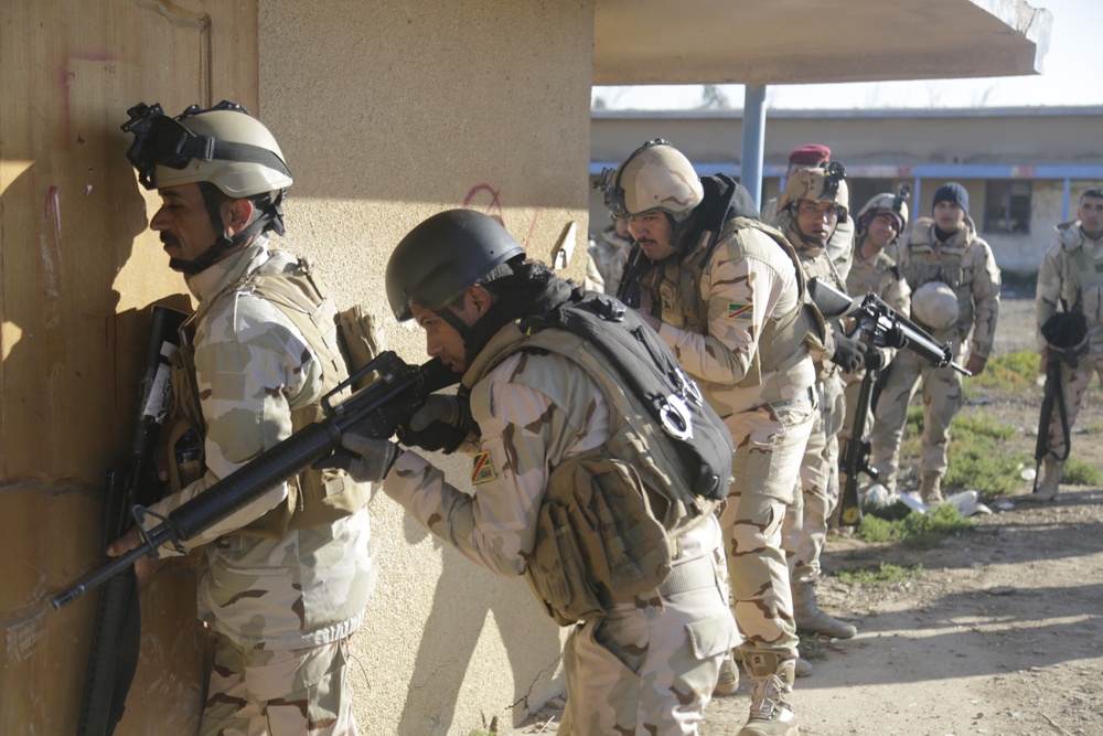 Nineveh Operations Command simulate live fire drills