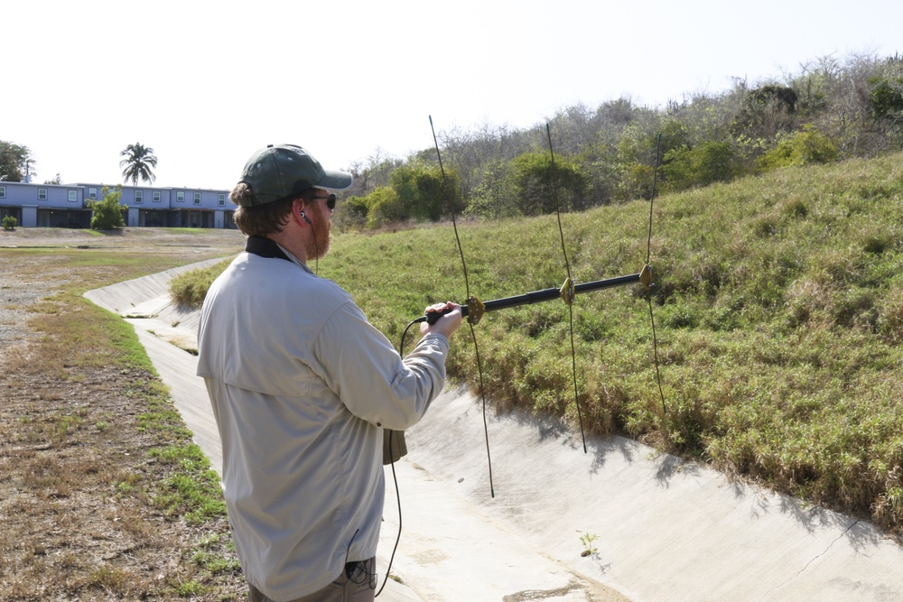 Cuban boas make themselves at home in the midst of historic military base