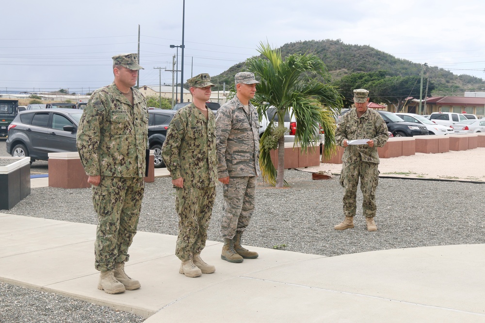 History made at GTMO: Coast Guardsman earns Navy warfare pin