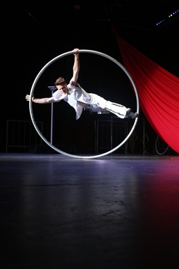 Aerial acts defy gravity during Cirque Guantanamo performances