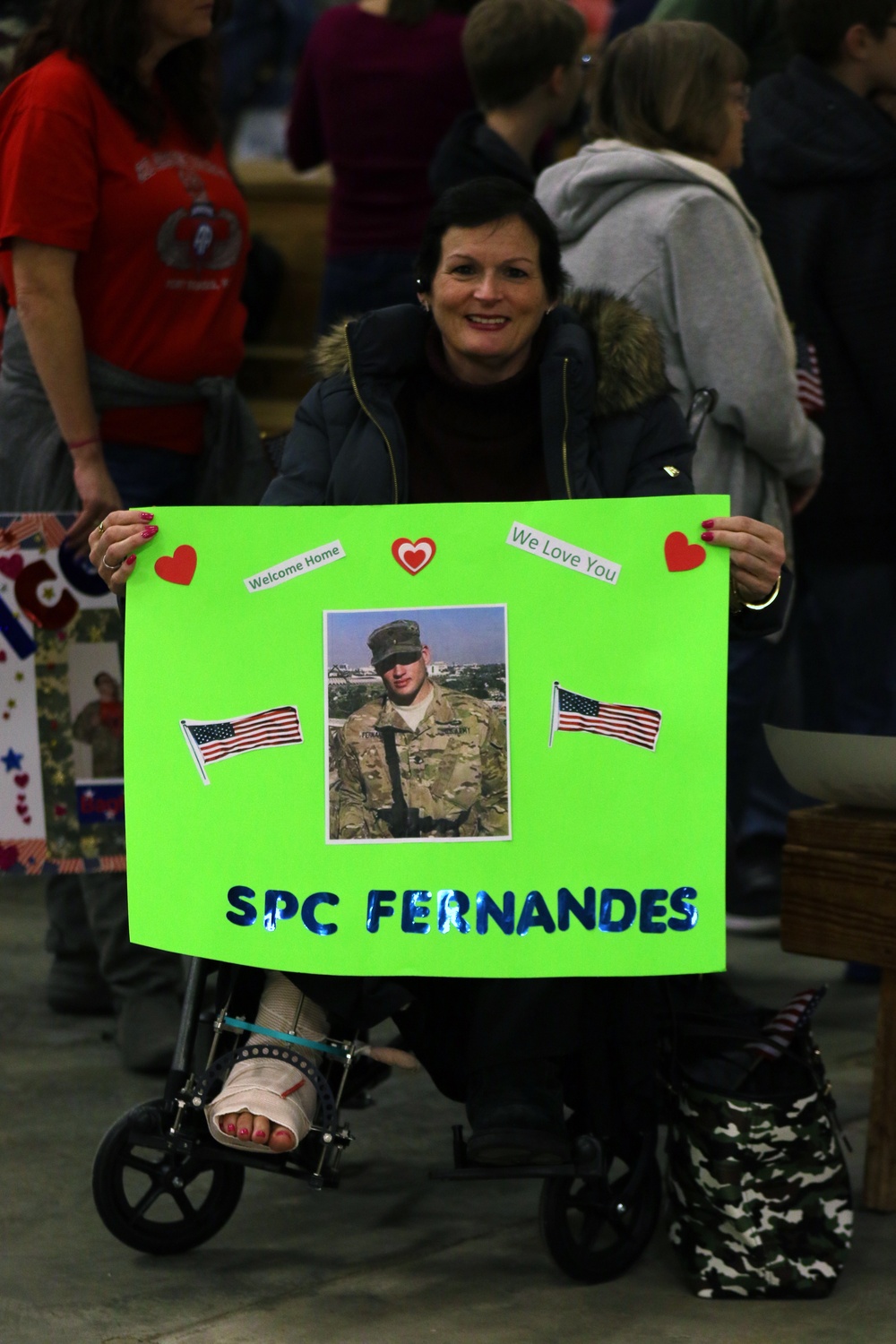 82nd Airborne Division paratroopers return home