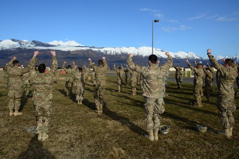 Airborne operation Feb. 18, 2016