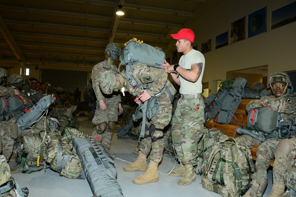 Airborne operation Feb. 18, 2016