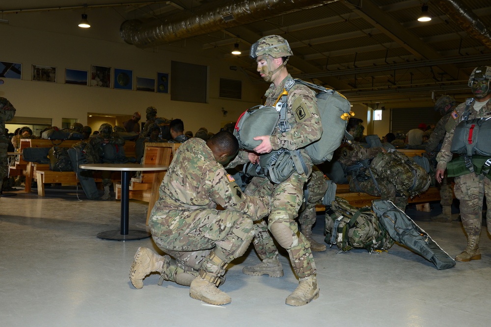 Airborne operation Feb. 18, 2016