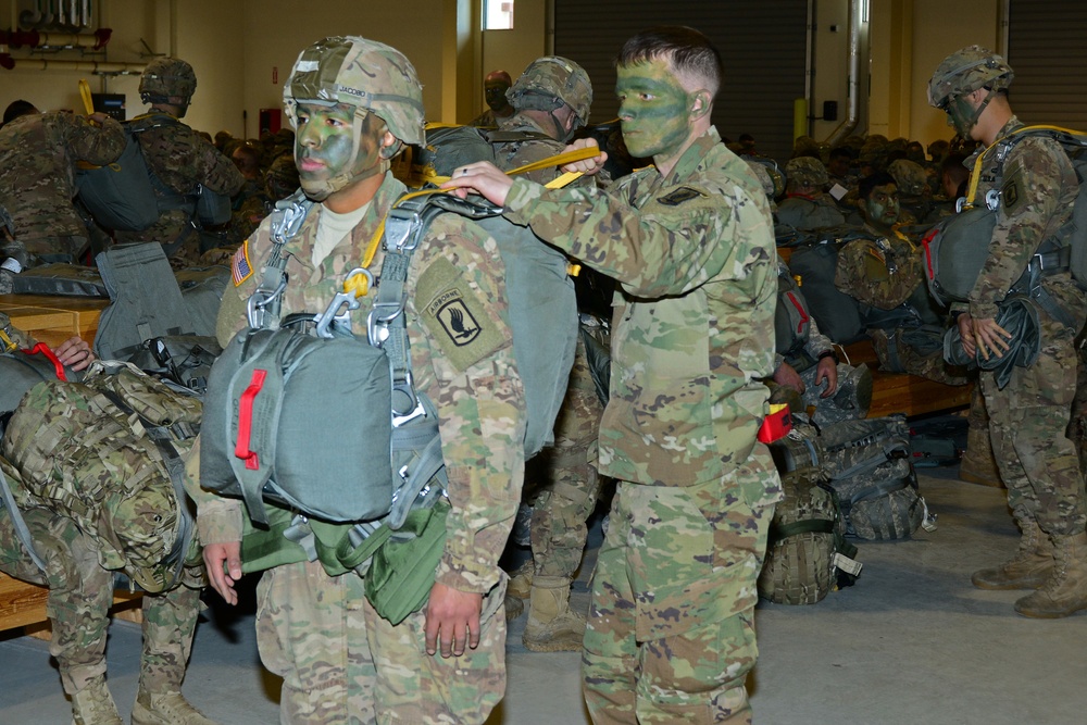 Airborne operation Feb. 18, 2016