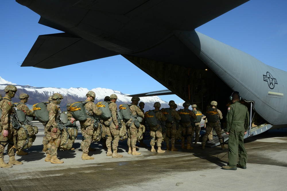 Airborne operation Feb. 18, 2016