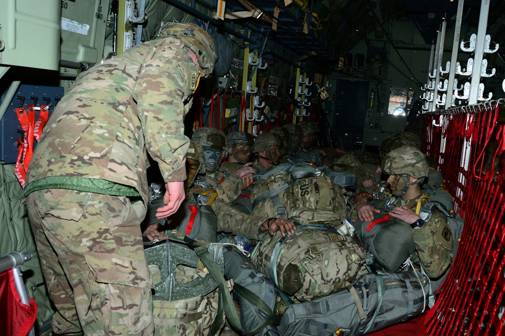 Airborne operation Feb. 18, 2016