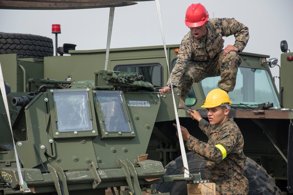 Equipment backload completes success of Exercise Cobra Gold