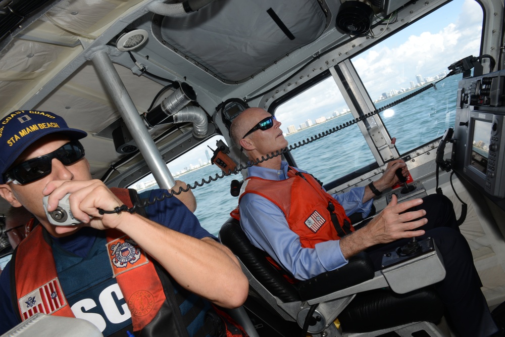 Gov. Rick Scott ride along