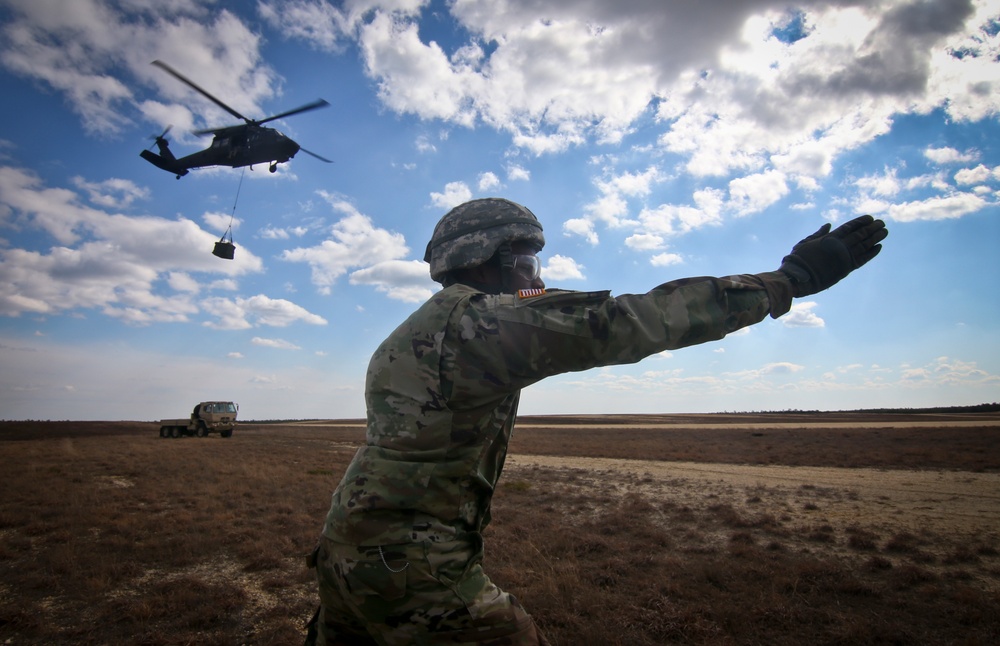 Joint sling load training