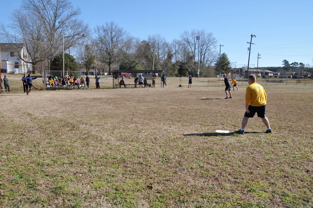 Naval Weapons Station Yorktown/Cheatham Annex 2016 Navy Marine Corps Kickoff Kickball Tournament