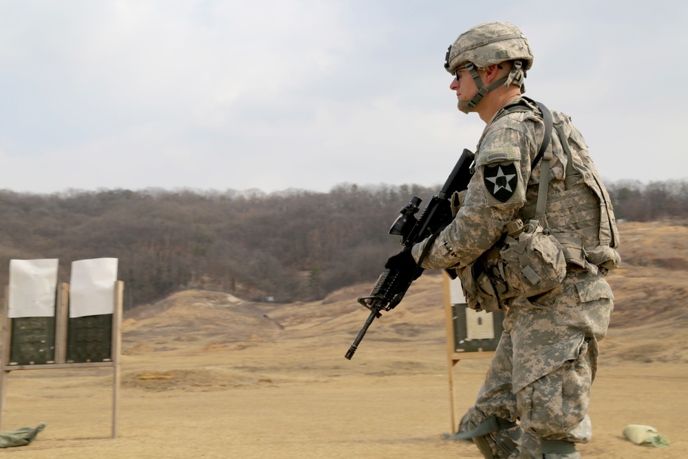 Patriot Soldiers hone short-range marksmanship skills