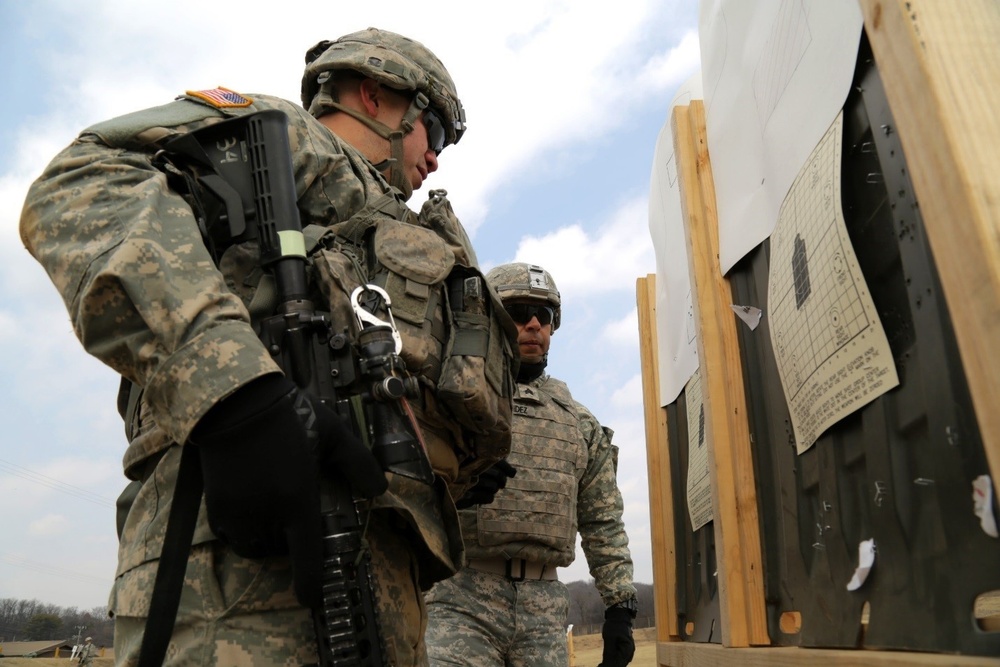 Patriot Soldiers hone short-range marksmanship skills