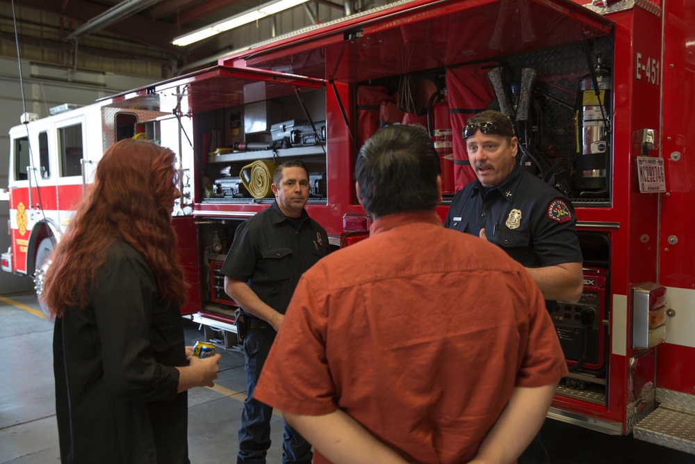 Students explore careers at Combat Center