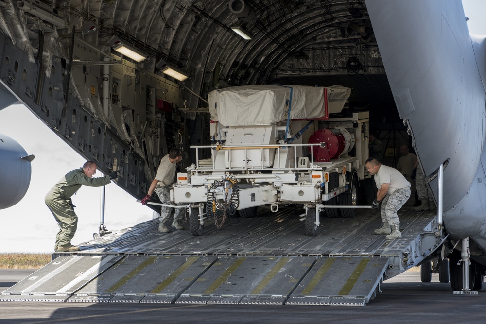 Alaska Air Guard C-17 crews and Guardian Angels train in Hawaii