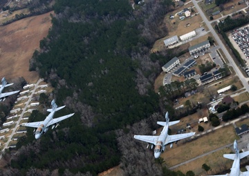 Prowler "Final Flight" division flight