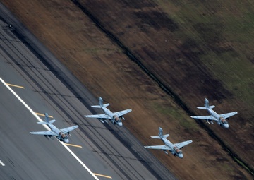 Prowler "Final Flight" division flight