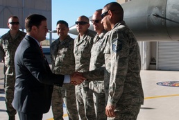 Gov. visits Arizona Air National Guard Airmen