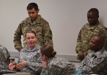 Active Component ESC Soldiers share their best practices with Reserve Component ESC