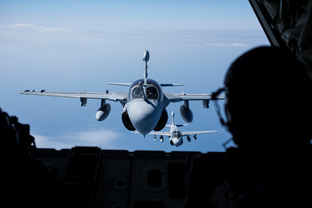 EA-6B Prowler Squadrons Soar Together