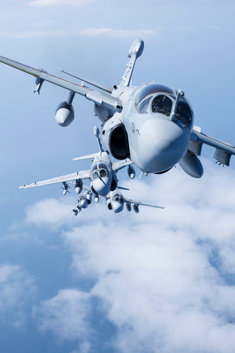 EA-6B Prowler Squadrons Soar Together in &quot;Final Four&quot; Flight