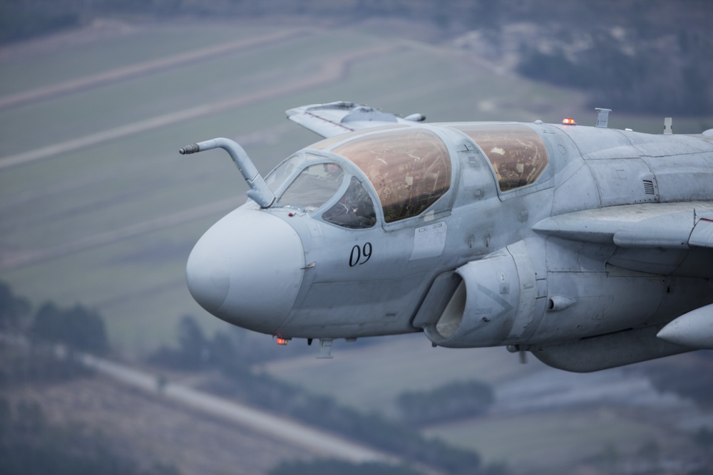 EA-6B Prowler Squadrons Soar Together