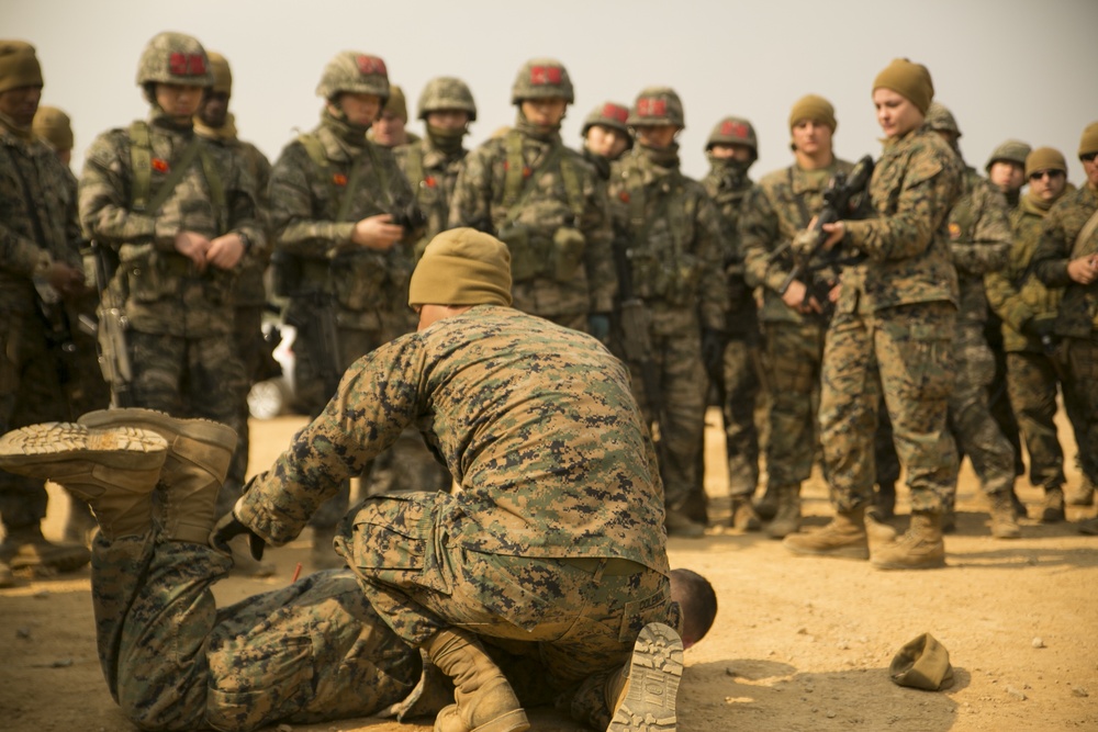ROK and US Marines Practice Urban Operations and Detention