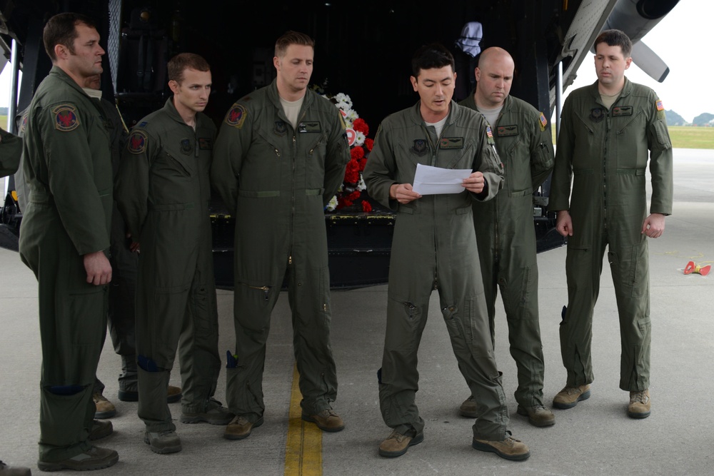 1st SOS performs Stray 59 memorial flight
