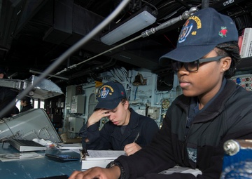 USS Germantown operations
