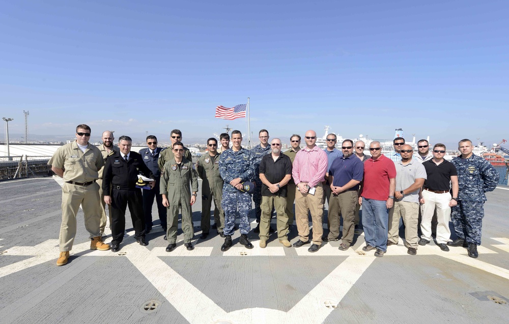 USS Mount Whitney activity