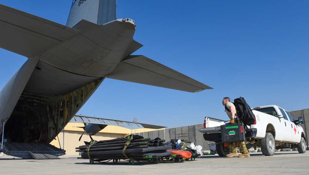 Bagram Airmen prepare for AE mission