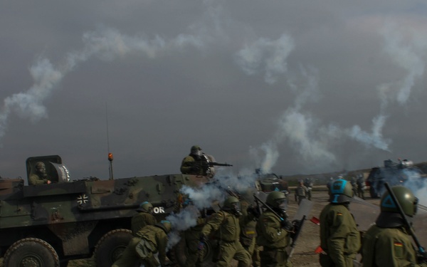 Thunder Road III: Multinational troops hold CRC exercise in Kosovo