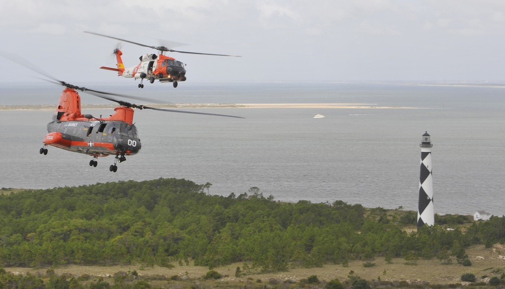 Coast Guard flies with Pedro before final flight