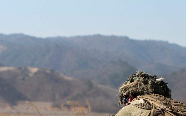 U.S. Marines and New Zealand Army Machine Gun Range